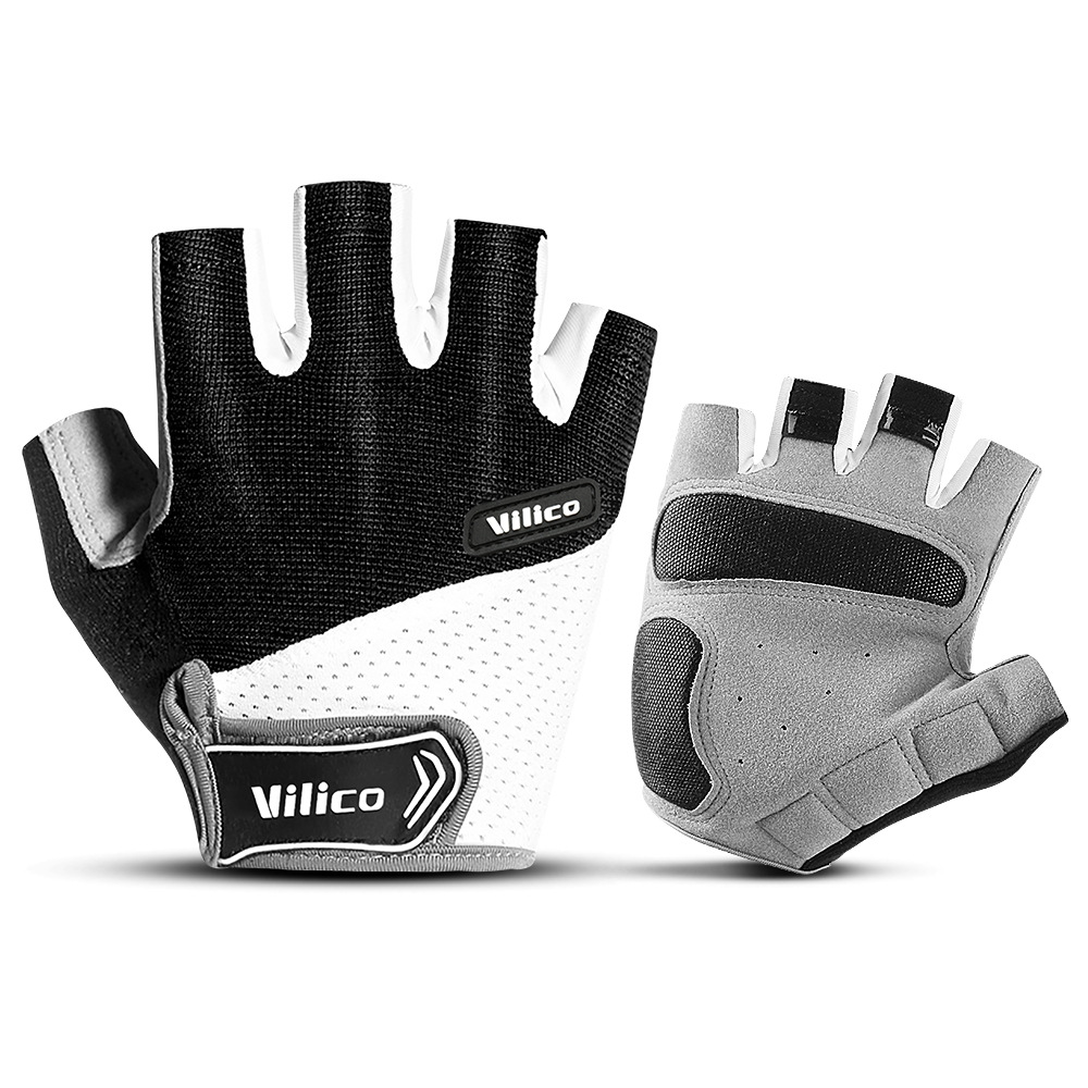 Mountain Biking Gloves Mens - サイクリンググローブ ハーフフィンガー 耐衝撃性 耐摩耗性 通気性 ロードバイクグローブ