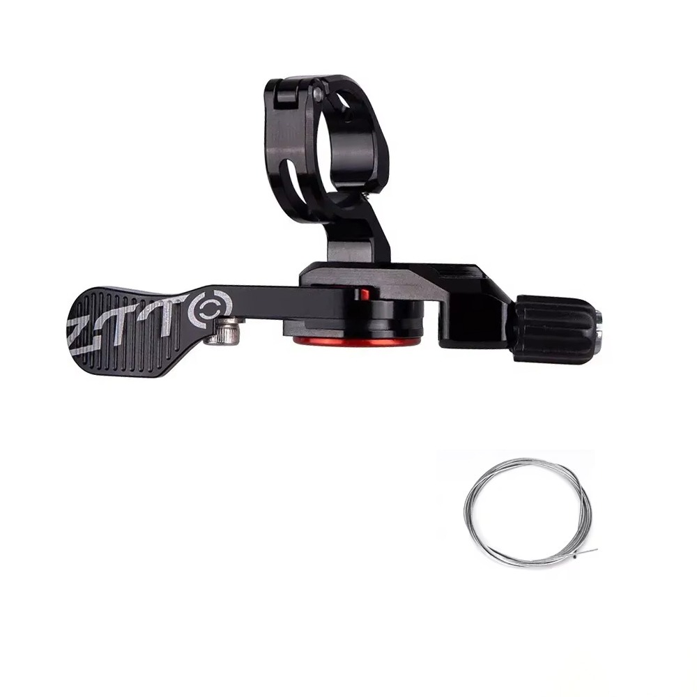 Dropper Post Remote - 調整可能なドロッパーシートポストレバー プロフェッショナル グラデーションシートポスト リモートコントローラーシフター ノンスリップ合金 サイクリングパーツ