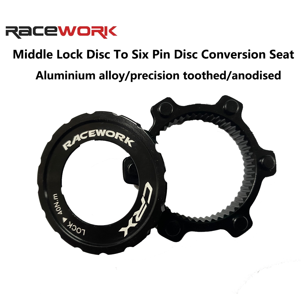 Mtb Brake Rotor - RACEWORK センターロックから 6 穴アダプターへの変換 MTB ロードバイクディスクハブセンターロック変換