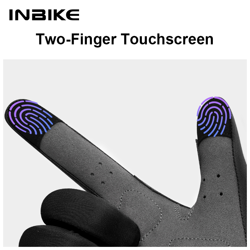 Inbike-男性用フルフィンガーマウンテンバイクサイクリン - Mountain Biking Gloves Mens のレビューと価格