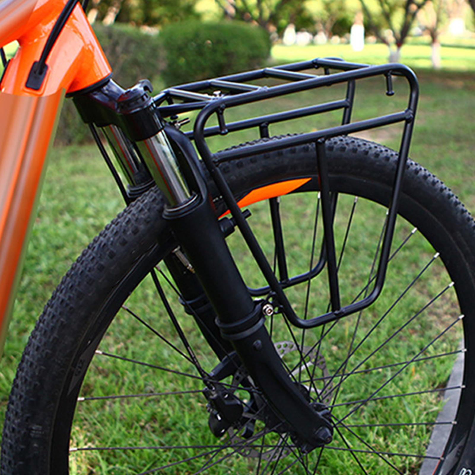 マウンテンバイク用フロントラック荷物運搬台、荷物運搬用フット - Mountain Biking For Fitness のレビューと価格