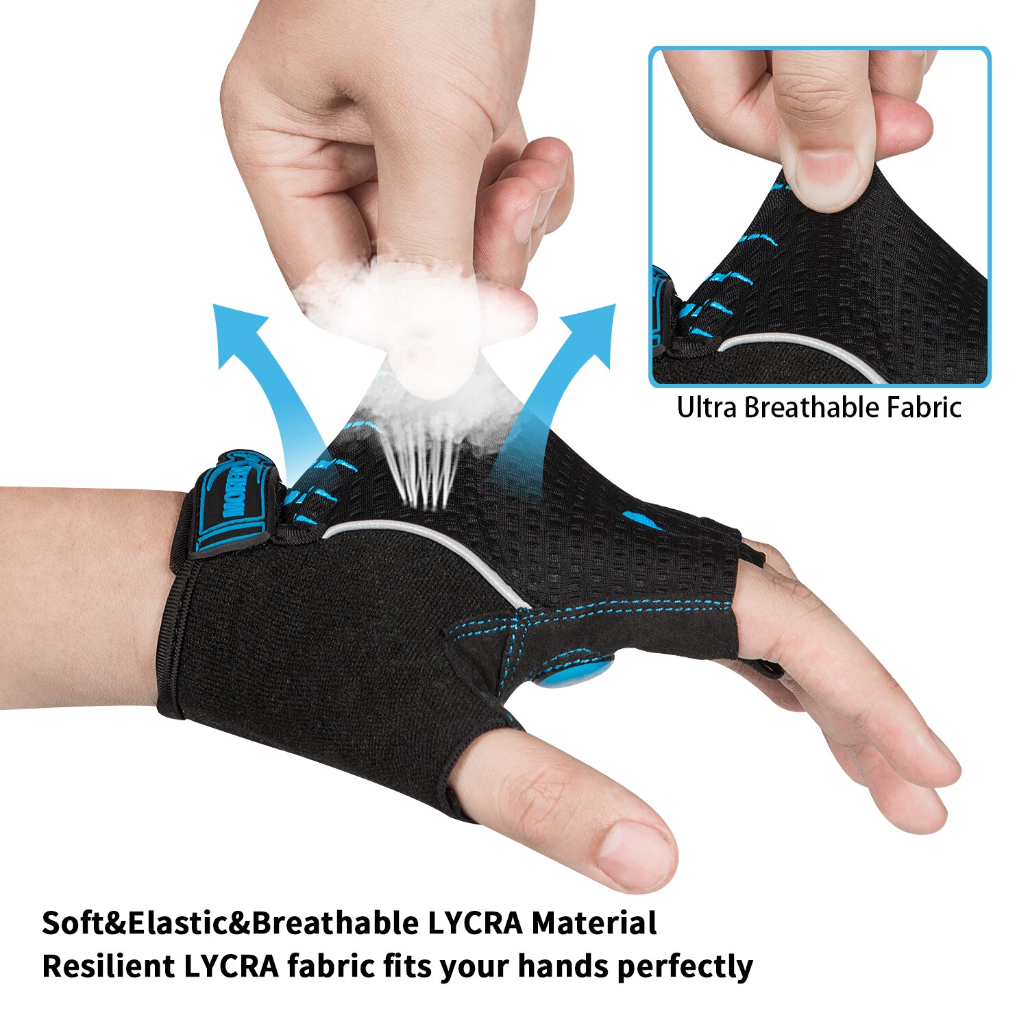 Moreokサイクリング用手袋,通気性のある自転車用手袋,5 - Mountain Biking Gloves Mens のレビューと価格