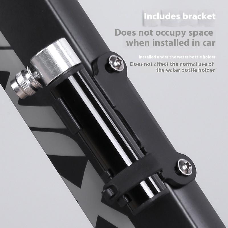移動中のタイヤ空気入れ; 自転車用ポータブルミニポンプ。 シ - Mountain Biking Essentials のレビューと価格