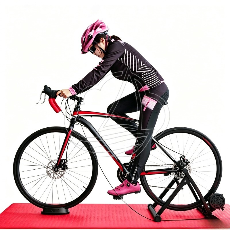 磁性流体式バイクトレーニングスタンド、ワイヤーコントロール設 - Mountain Biking For Fitness のレビューと価格
