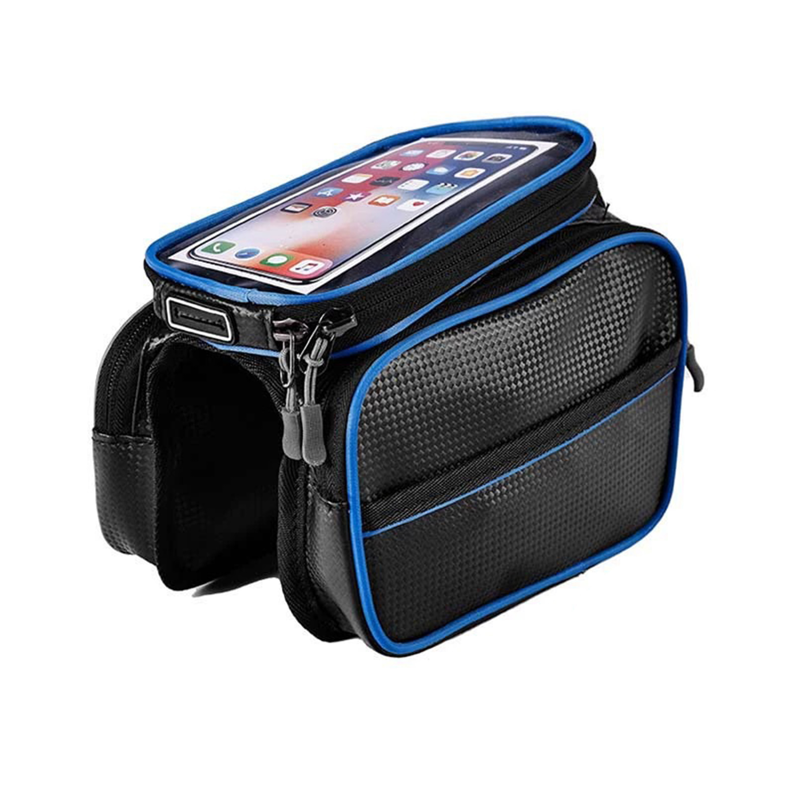 サイクリング用フロントフレームチューブバッグ、必須装備収納、 - Mountain Biking Essentials のレビューと価格