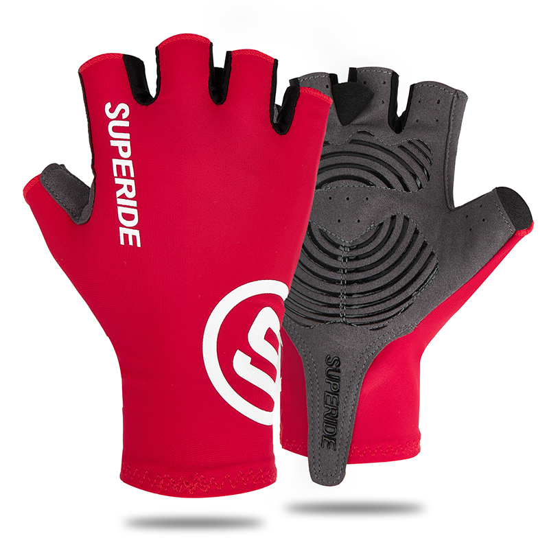 Superide-ハーフフィンガーサイクリンググローブ,ジェ - Mountain Biking Gloves Mens のレビューと価格