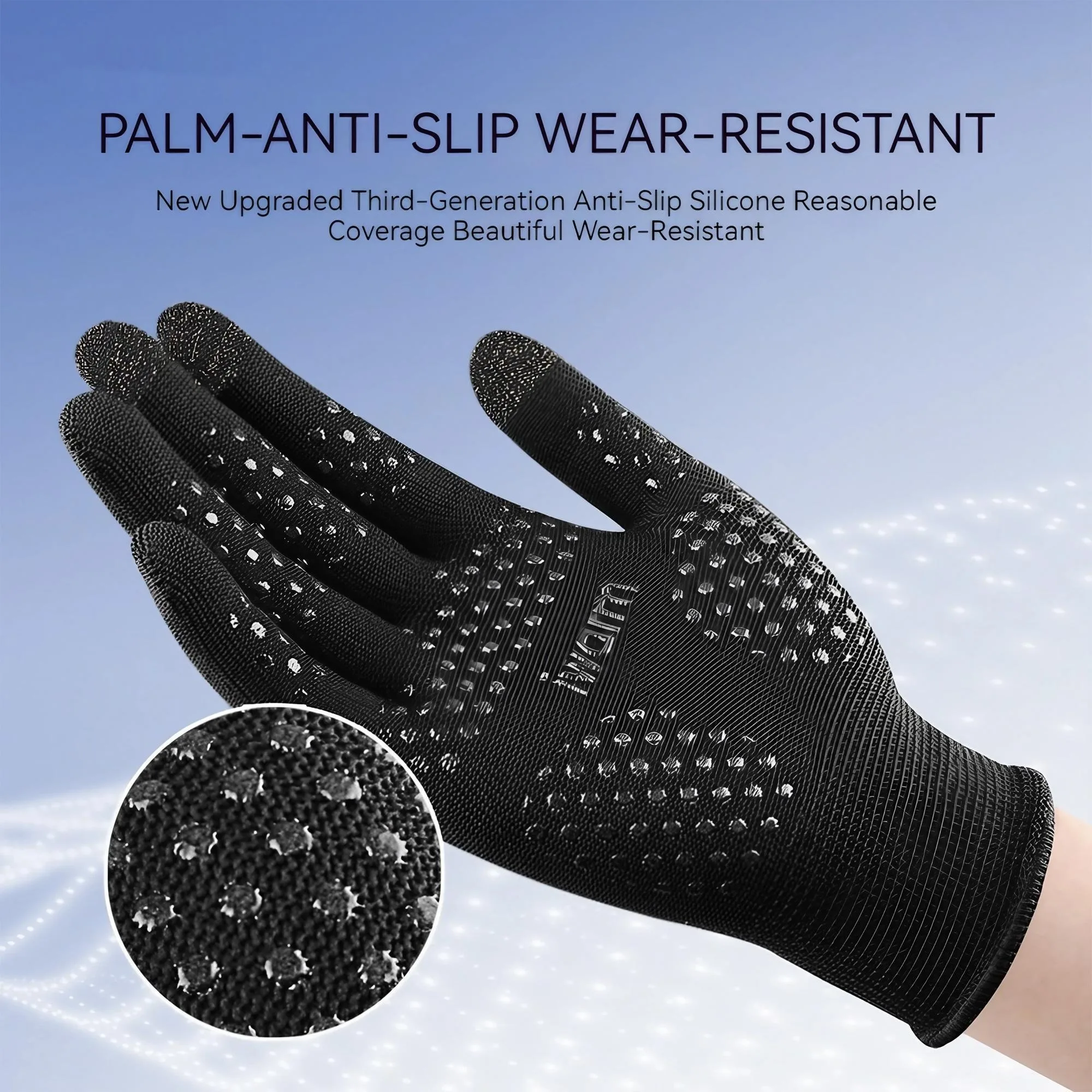 サイクリンググローブ通気性アンチスリップバイクグローブタッチ - Mountain Biking Gloves Mens のレビューと価格