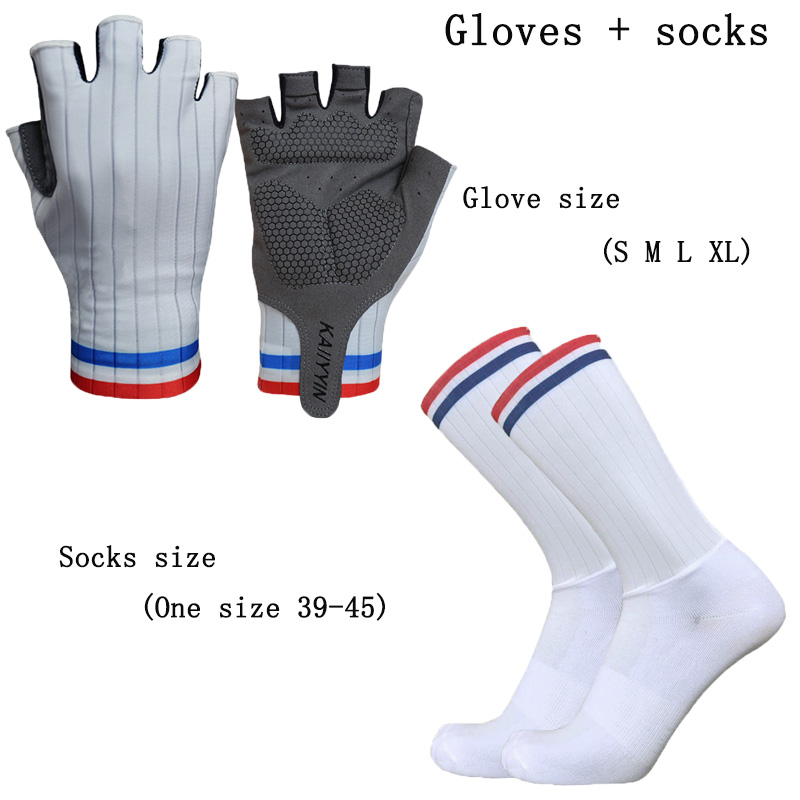 男性用サイクリンググローブ、ハーフフィンガーソックスコンビネ - Mountain Biking Gloves Mens のレビューと価格