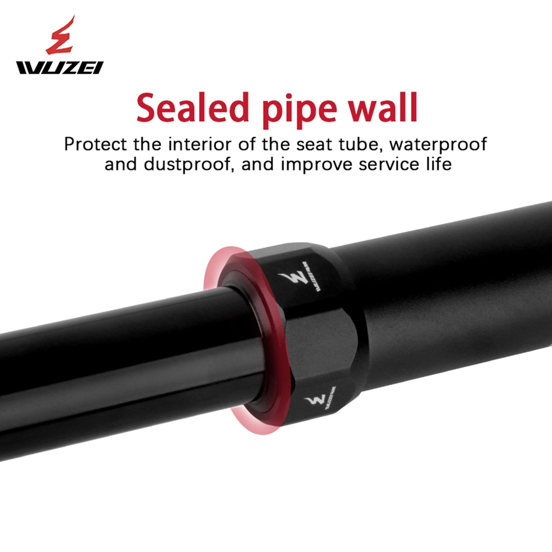 WUZEI MTB マニュアルコントロールドロッパーシートポ - Dropper Post Remote のレビューと価格